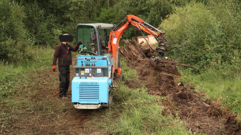 Foto Baustelle Großes Torfmoor: Dirk Esplör