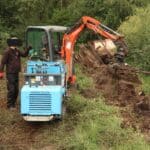 Baustelle im Großen Torfmoor